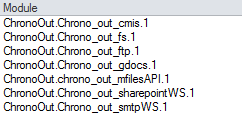 2. Output Module Name