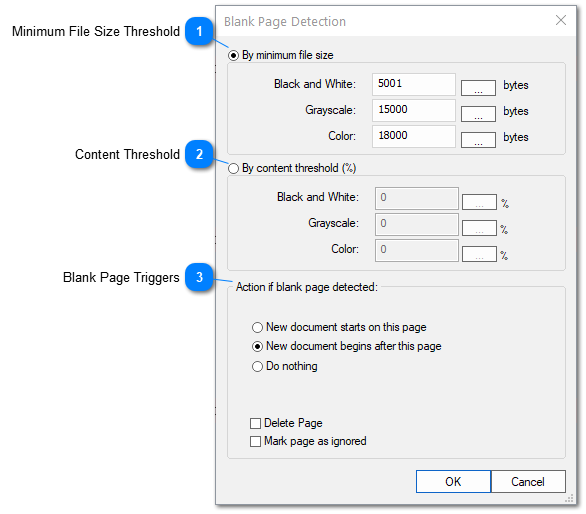 3.5.3.2.2.1. Blank Page Detection Settings
