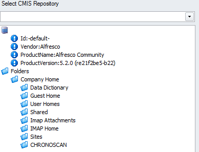 6. CMIS Repository Settings