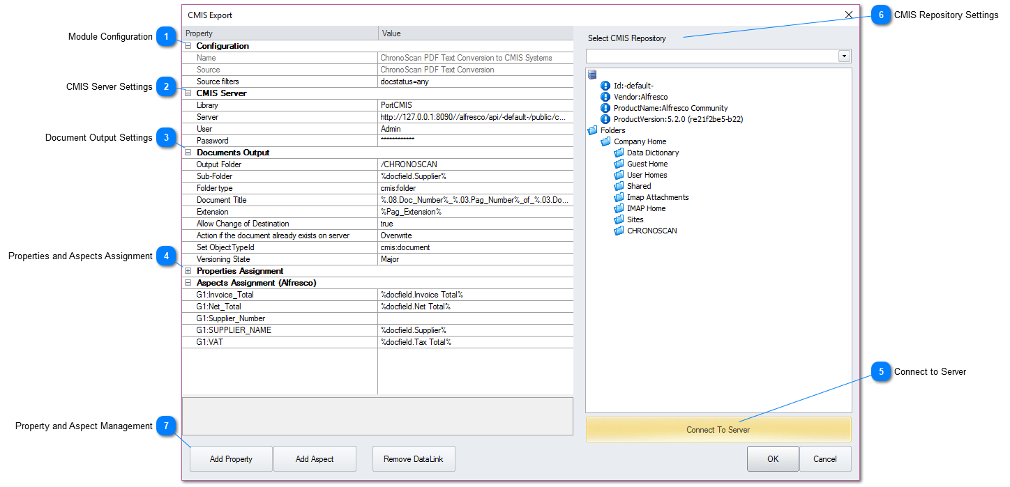 3.2.11.3.3. CMIS Destination Export Module