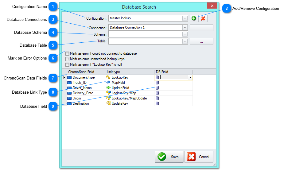 3.5.2.3.1. Database Search Window