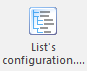 4. Value Lists Configuration