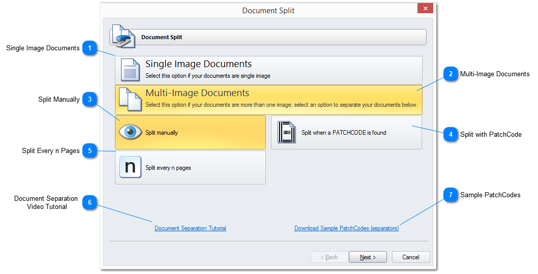 3.4.6.1.2. Document Split