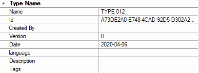 1. Document Type Information