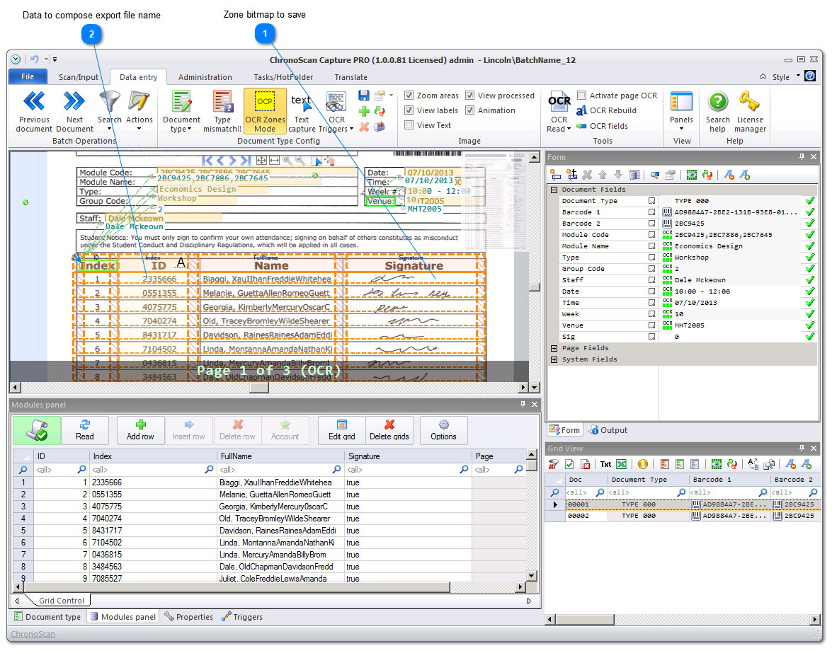 3.6.2.8. Export Zone Bitmap from a Capture Grid Control After Export with VBScript