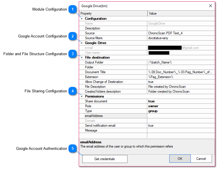 3.2.11.3.7. Google Drive™ Destination Export Module