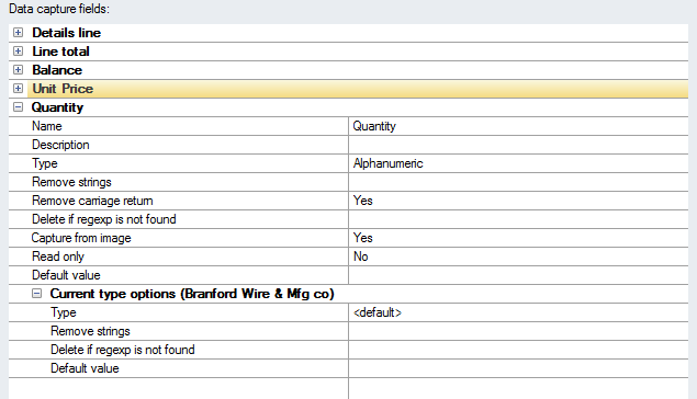 2. Data Capture Fields