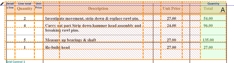 2. Data Capture Grid