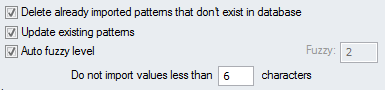 4. Extra options