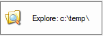 3. Explore: c:\temp\ button
