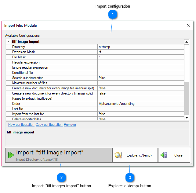 3.2.10.3. Importing Image Files