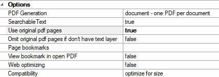 2. Nuance PDF Options