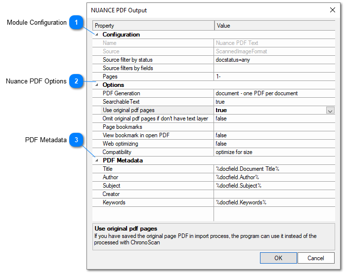 3.2.11.2.4. Nuance PDF Conversion Export Module