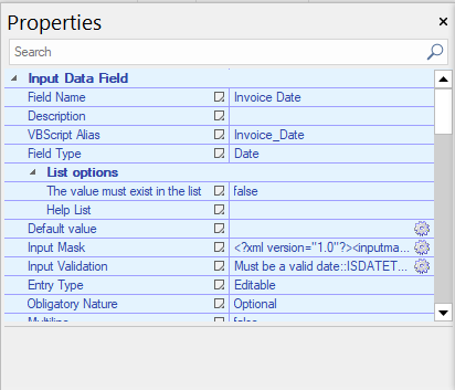 3. Object Properties Panel