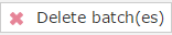 3. Delete Batch(es)