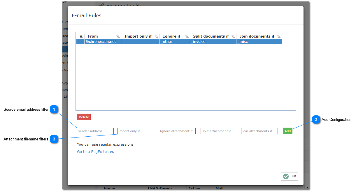 6.5.1.9.2.2. E-mail Input Rules Window