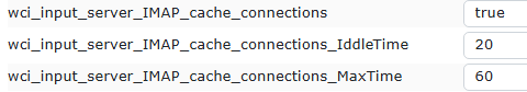1. Connections cache