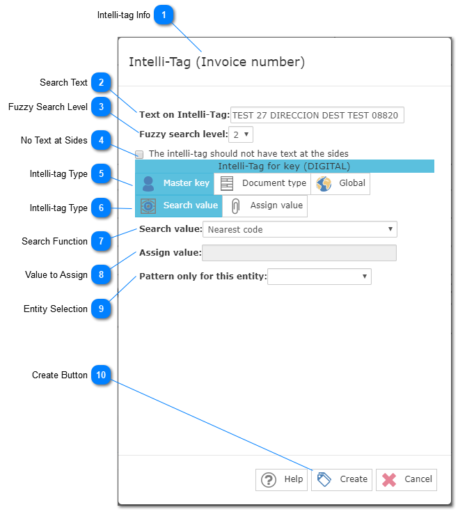 5.8.5.3. Intelli-Tag Setup