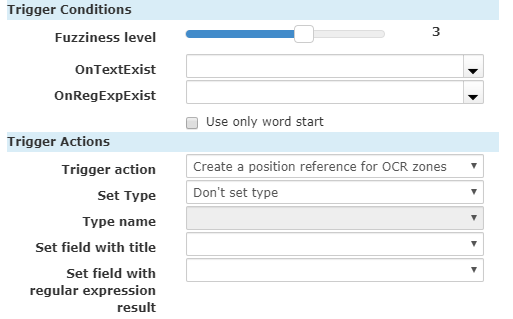 2. Trigger Settings